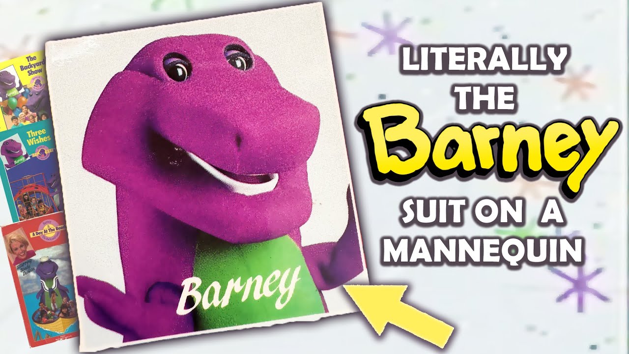 The Oddities and Quirks of OLD BARNEY VHS Covers from the 80's