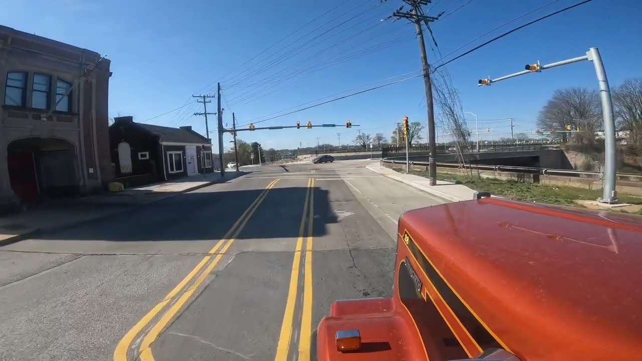 Kenworth W900 Dump Truck Hauling Hot🔥 Asphalt