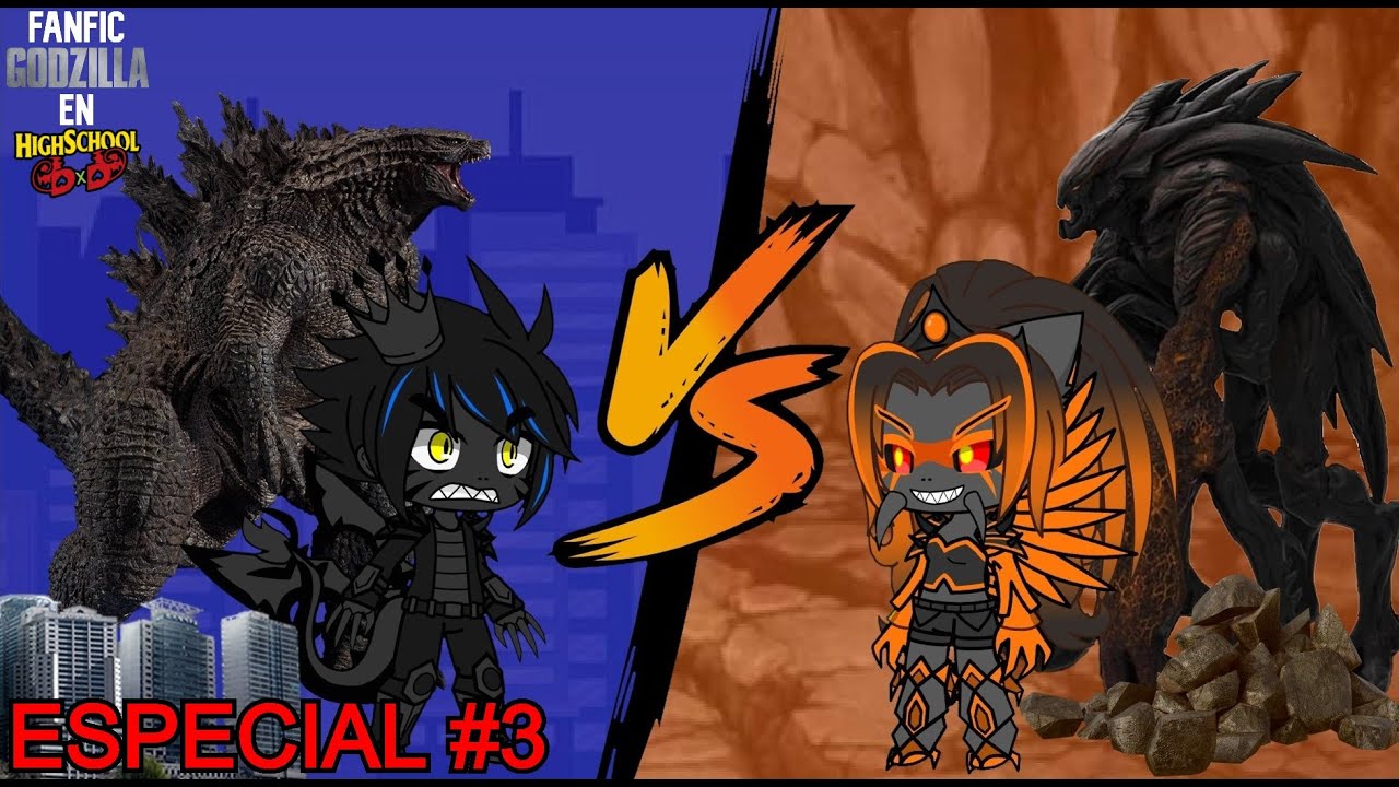 Godzilla en High School DxD - OVA 3 Godzilla Aftershock (Gacha Club)