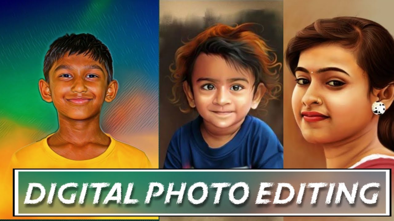 How to make Digital Painting Editing Tutorial in PicsArt | Smudge Viral Photo Editing | Trending.