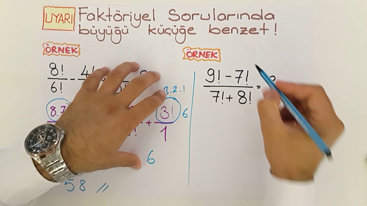YKS-Faktöriyel:1-Konu Anlatımı