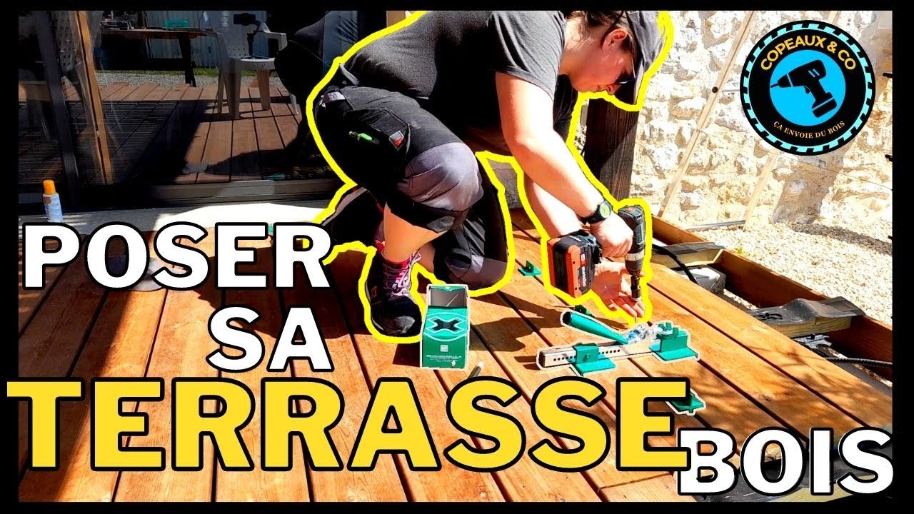 💪 ASTUCES pour poser VOTRE TERRASSE BOis!➡️ Etapes et technique!