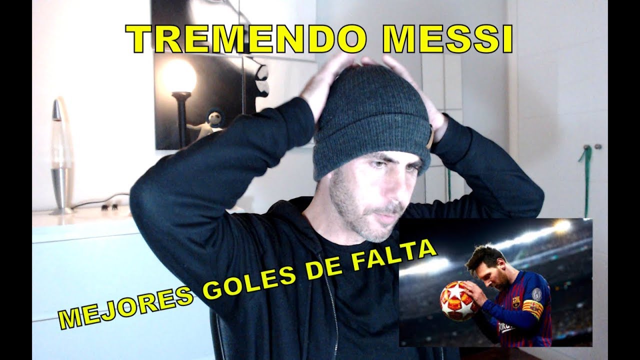 REACCIÓN de un MADRIDISTA A LIONEL MESSI - LEGENDAY FREE KICK GOALS