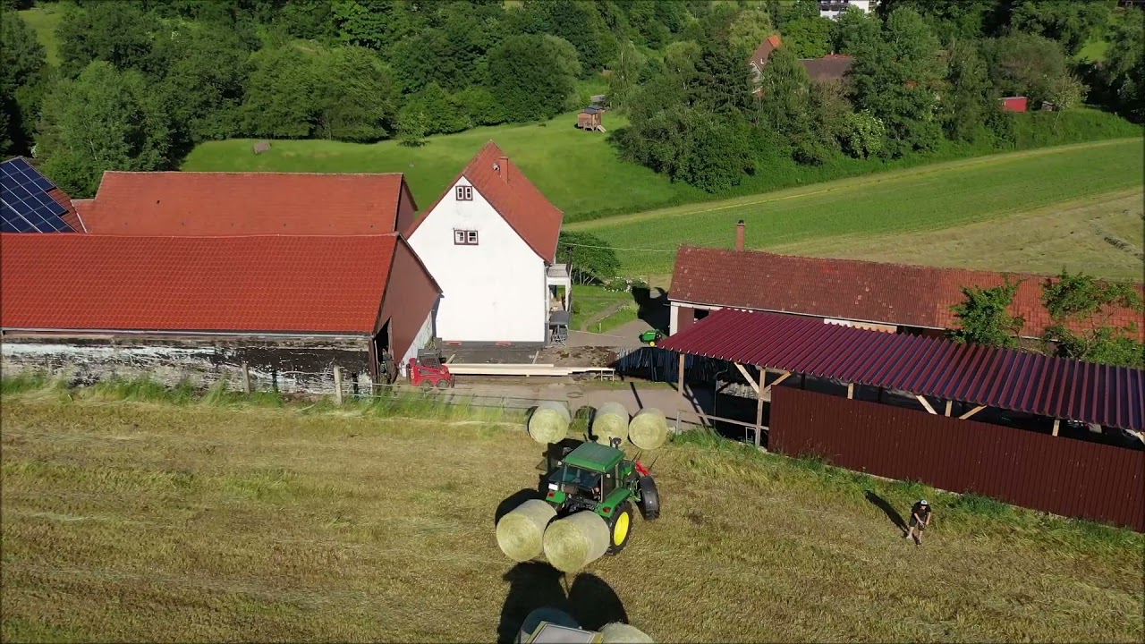 Heuen 2021 mit John Deere