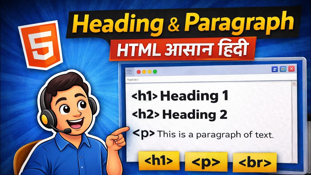 HTML Complete Course for Beginners in Hindi (2026) – Full Tutorial