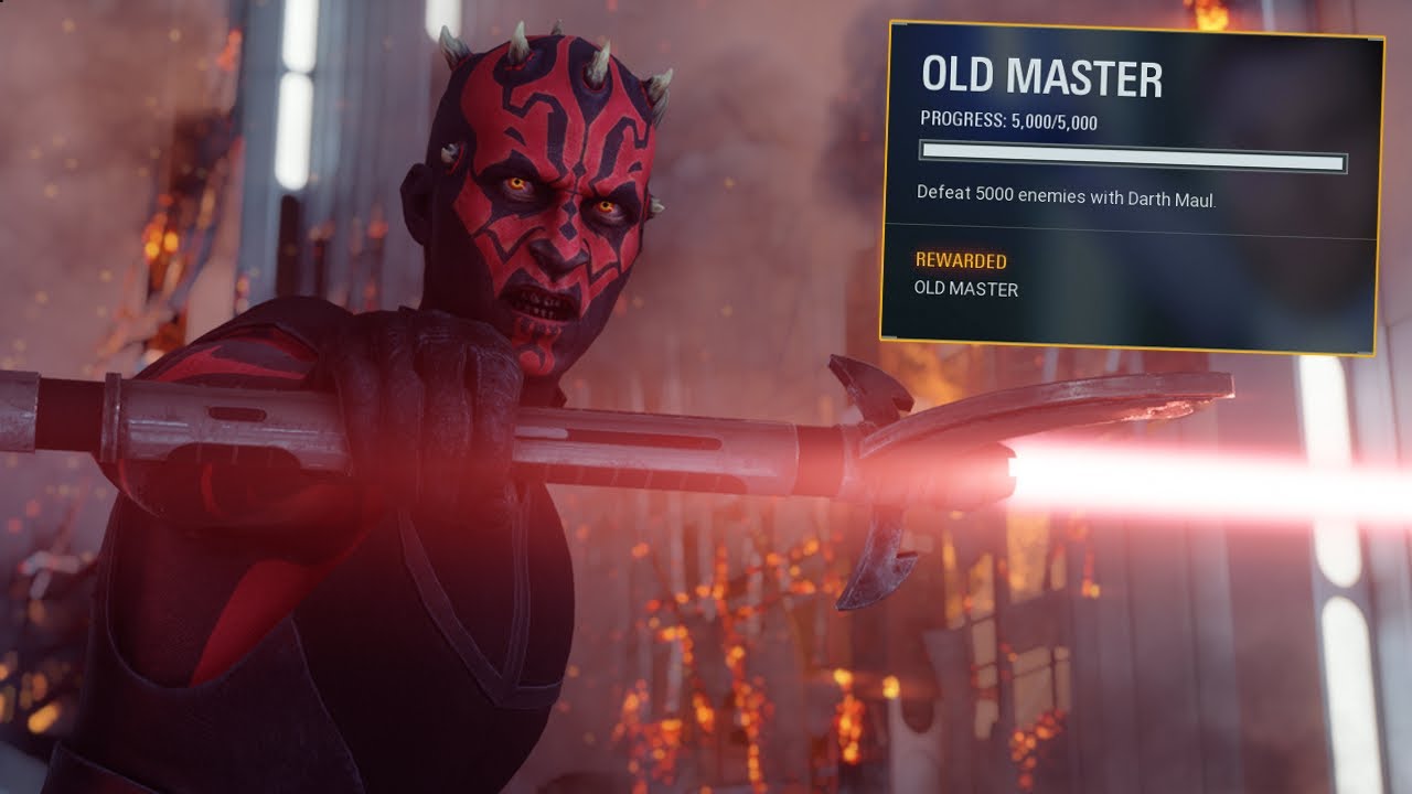 How it feels to get the Old Master Maul skin