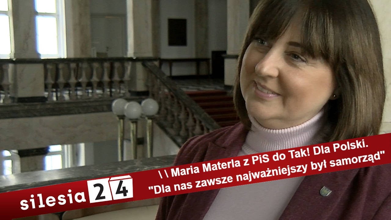 Maria Materla przeszła z PiS do Tak! Dla Polski w Sejmiku Śląskim.  Radna nie czuje się 