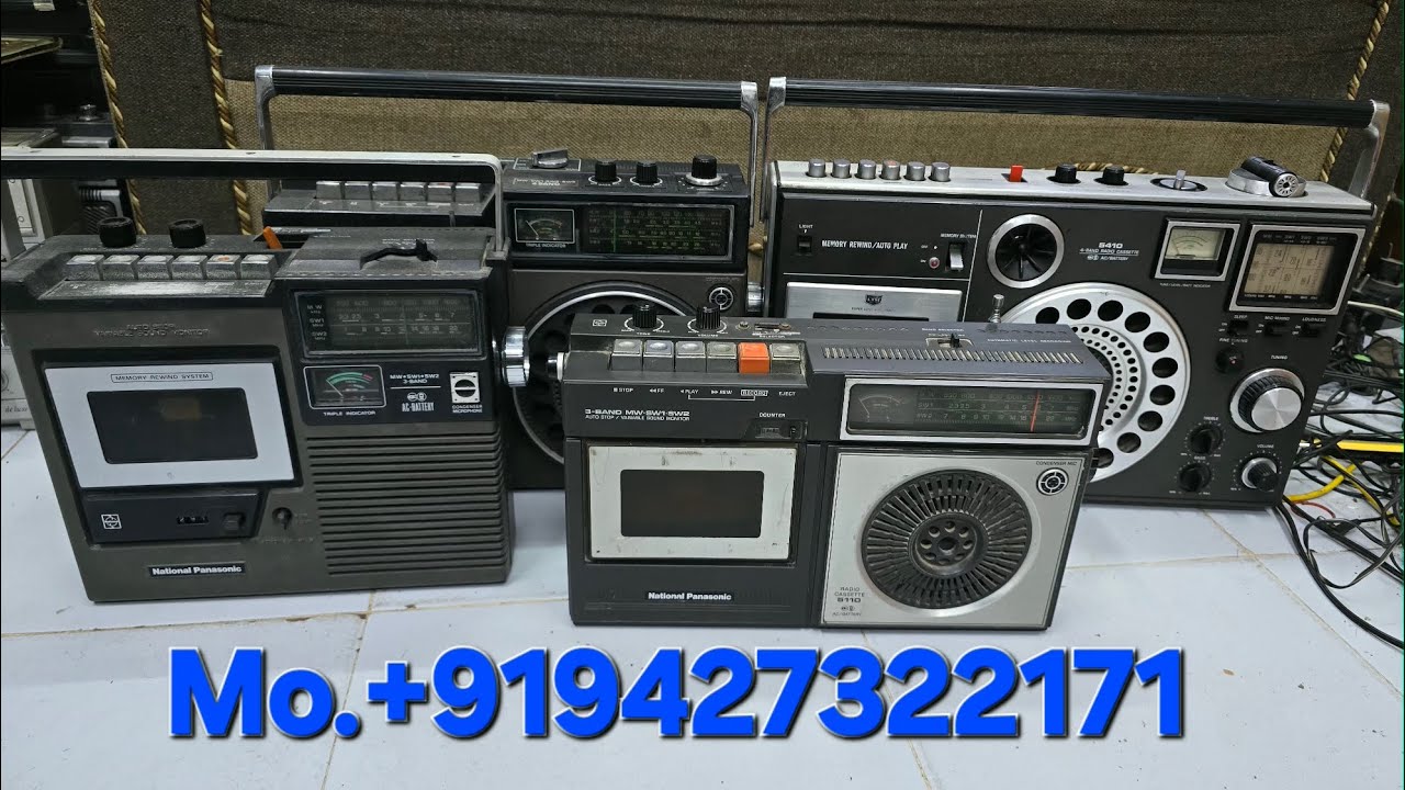 National Panasonic series model R-5110, R5210,R5310,5410, very rare collection order  WhatsApp