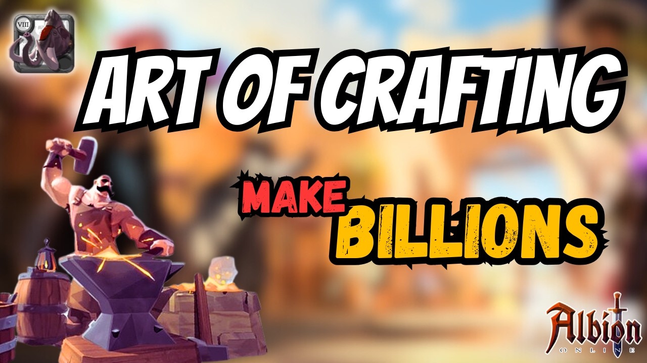 SuperPuff's Ultimate Crafting Guide | The Art of Crafting | Make Billions of Silver with Crafting |