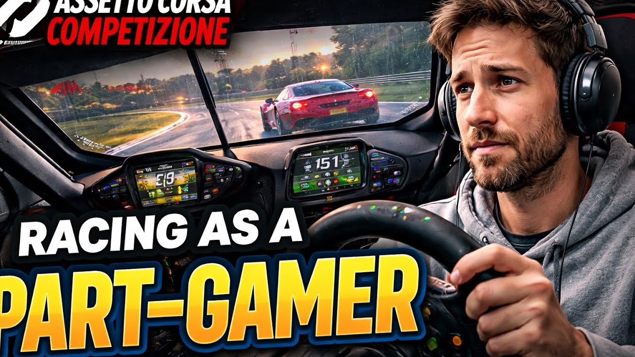 Assetto Corsa Competizione Gameplay | Casual Sim Racing, Real Mistakes