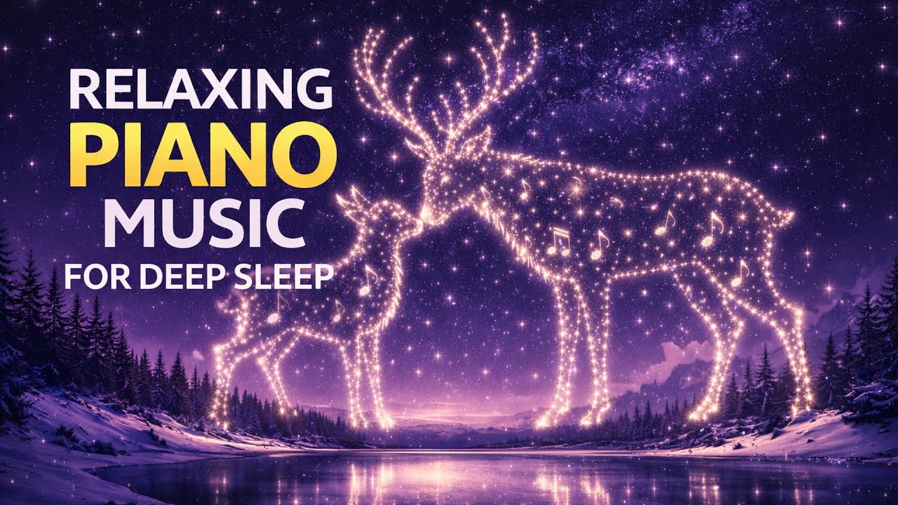 Relaxing Piano Music for Deep Sleep 🌙 ✨ | Calm Night Piano for Relaxation