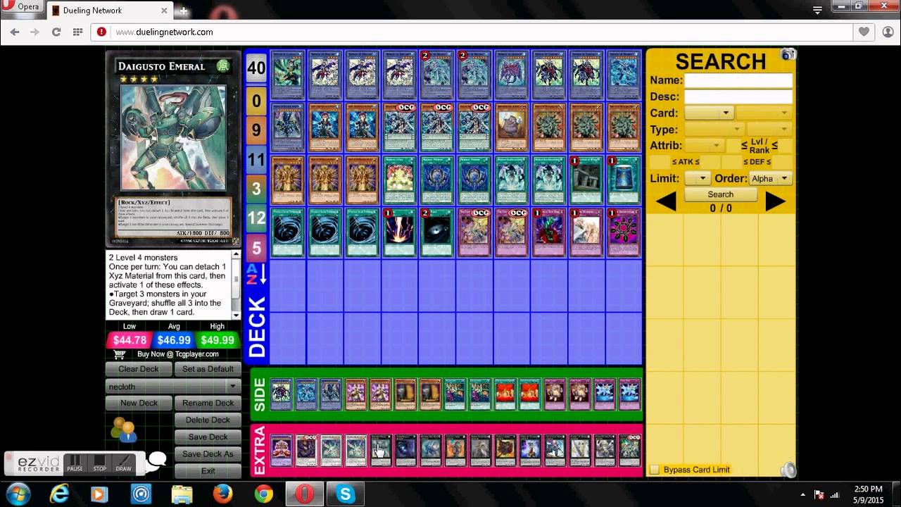 Nekroz Deck Profile (Zefra)