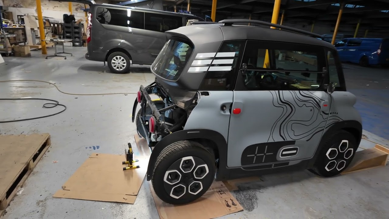 Ideas and Initial Planning to Fit a Webasto Airtop 2000 Heater To My Citroen Ami at Landseer Leisure