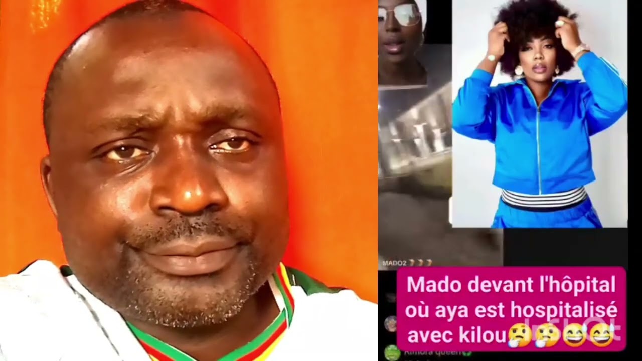 🚨MADO DEVANT L'HÔPITAL OÙ AYA ROBERT EST HOSPITALISÉ AVEC KILOU POUR CHERCHER LES PAPOS
