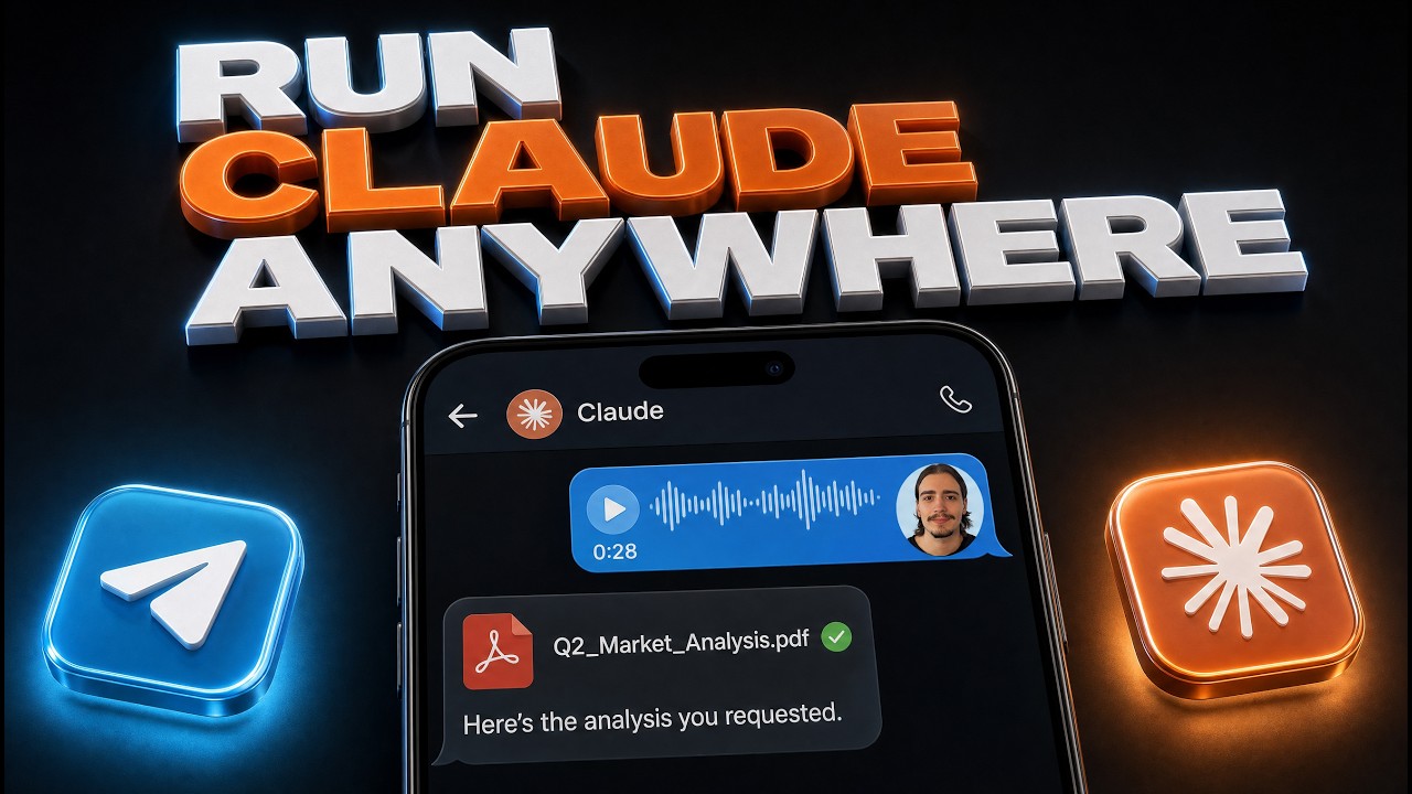 I Built a Telegram Bot That Runs Claude From My Phone