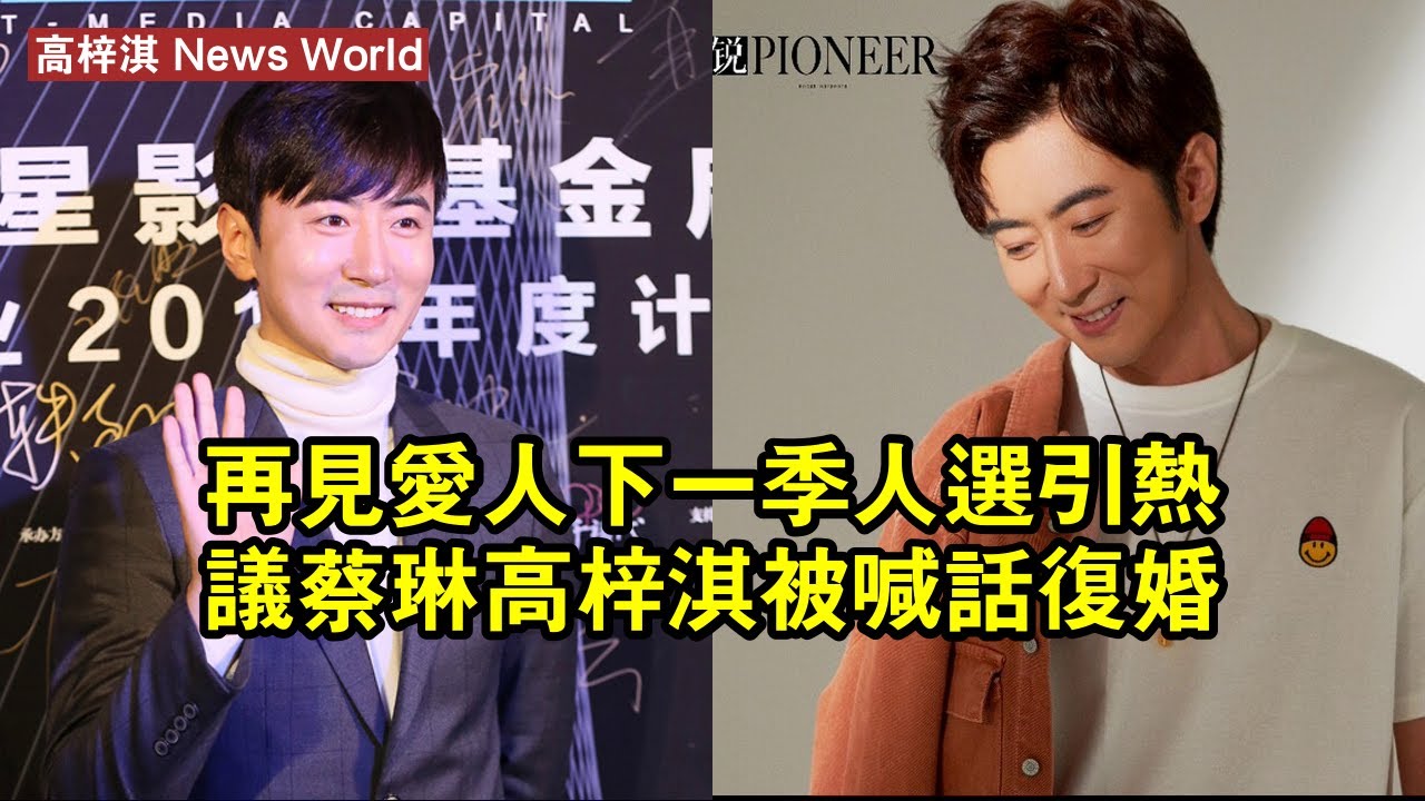 《再見愛人》下一季人選引熱議，蔡琳高梓淇被喊話復婚！ #高梓淇 #gaoziqi #gaoziqi高梓淇