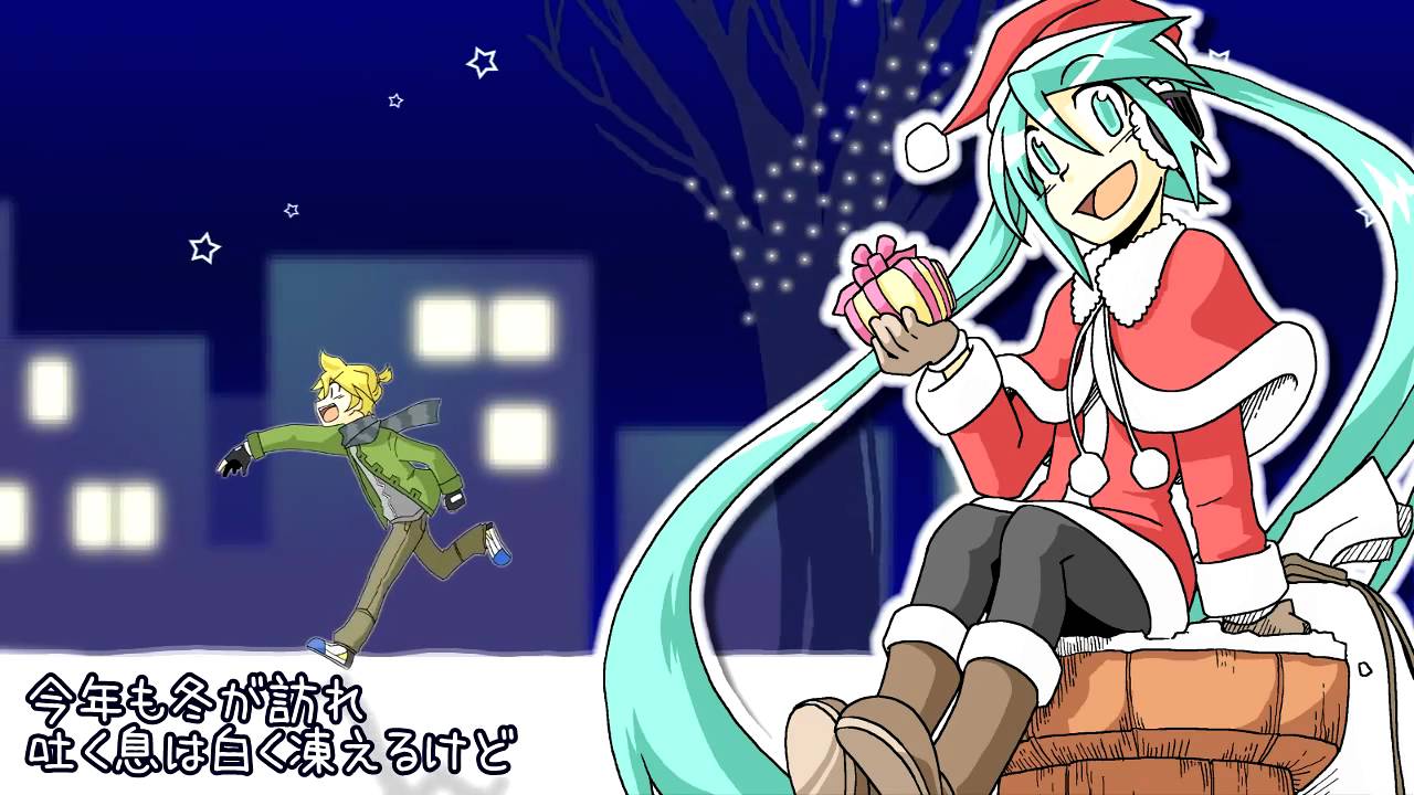 [Miku] Happy Merry Christmas (english subbed / annotation) [lyrics in description]