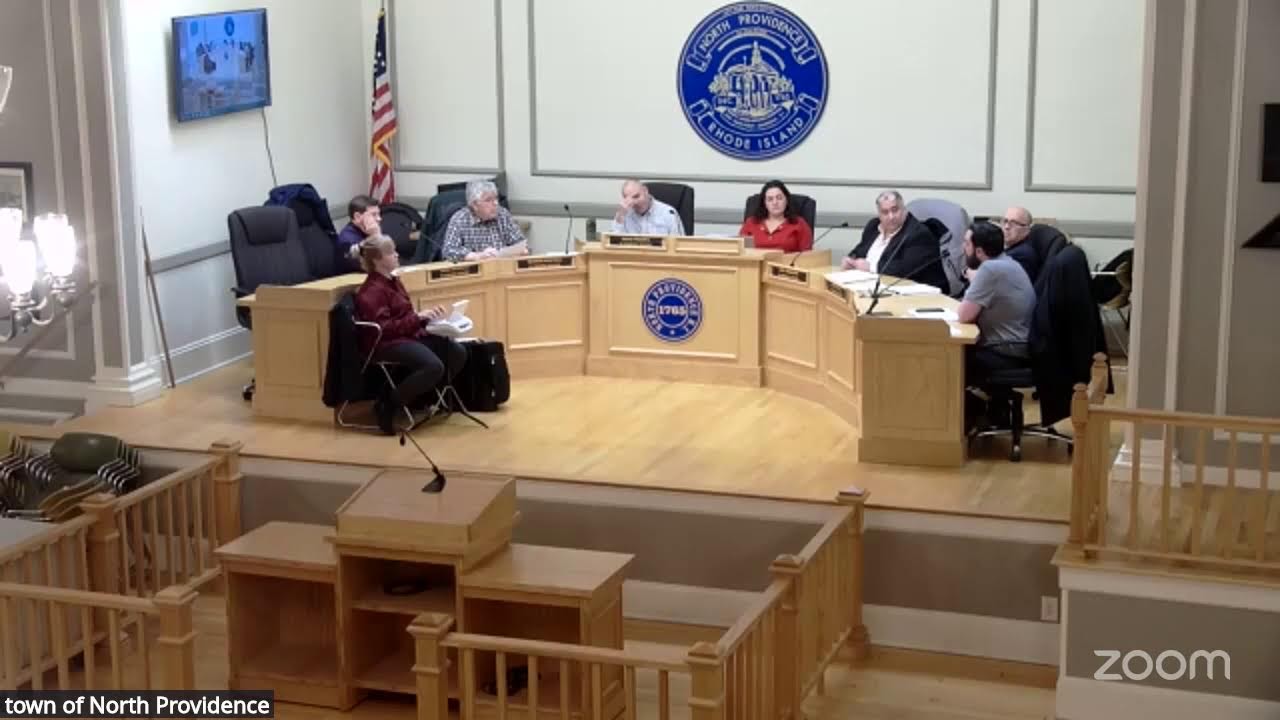 town of North Providence's Zoom Meeting