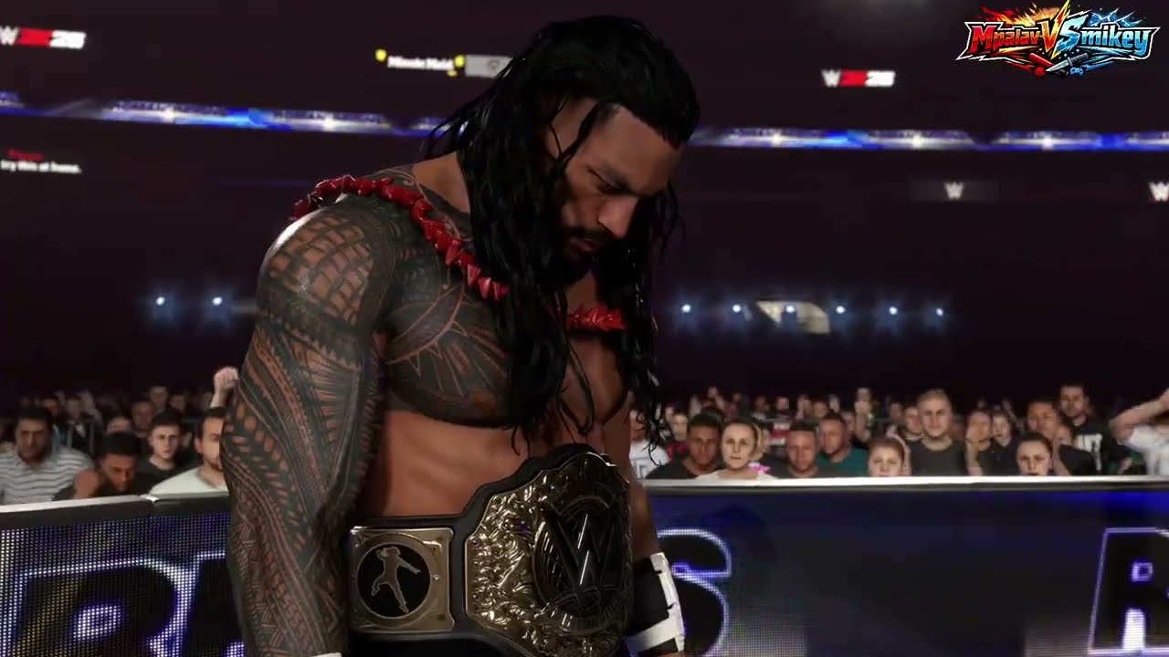 WWE 2K26 - Roman Reigns vs John Cena - Inferno Match 