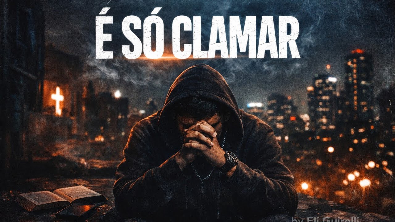 É SÓ CLAMAR HIP HOP GOSPEL PARA FALAR  AO SEU CORAÇÃO MUSICA INSPIRADA PARA FALAR AO SEU C