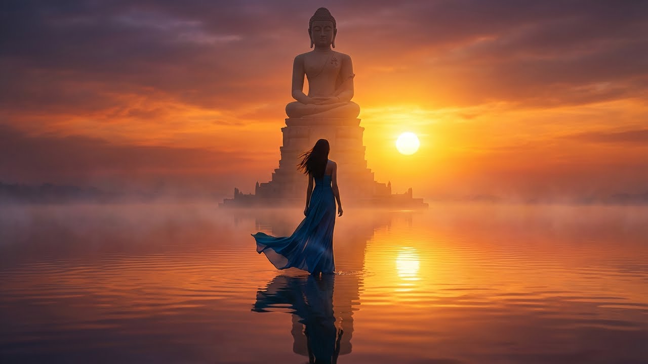 Walking Toward the Buddha | 2 Hours of Calm, Ritual & Twilight Stillness