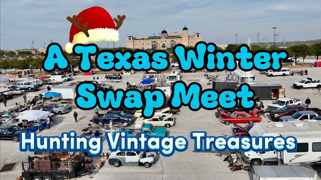 Hunting For Treasures In A Texas Winter Swap Meet