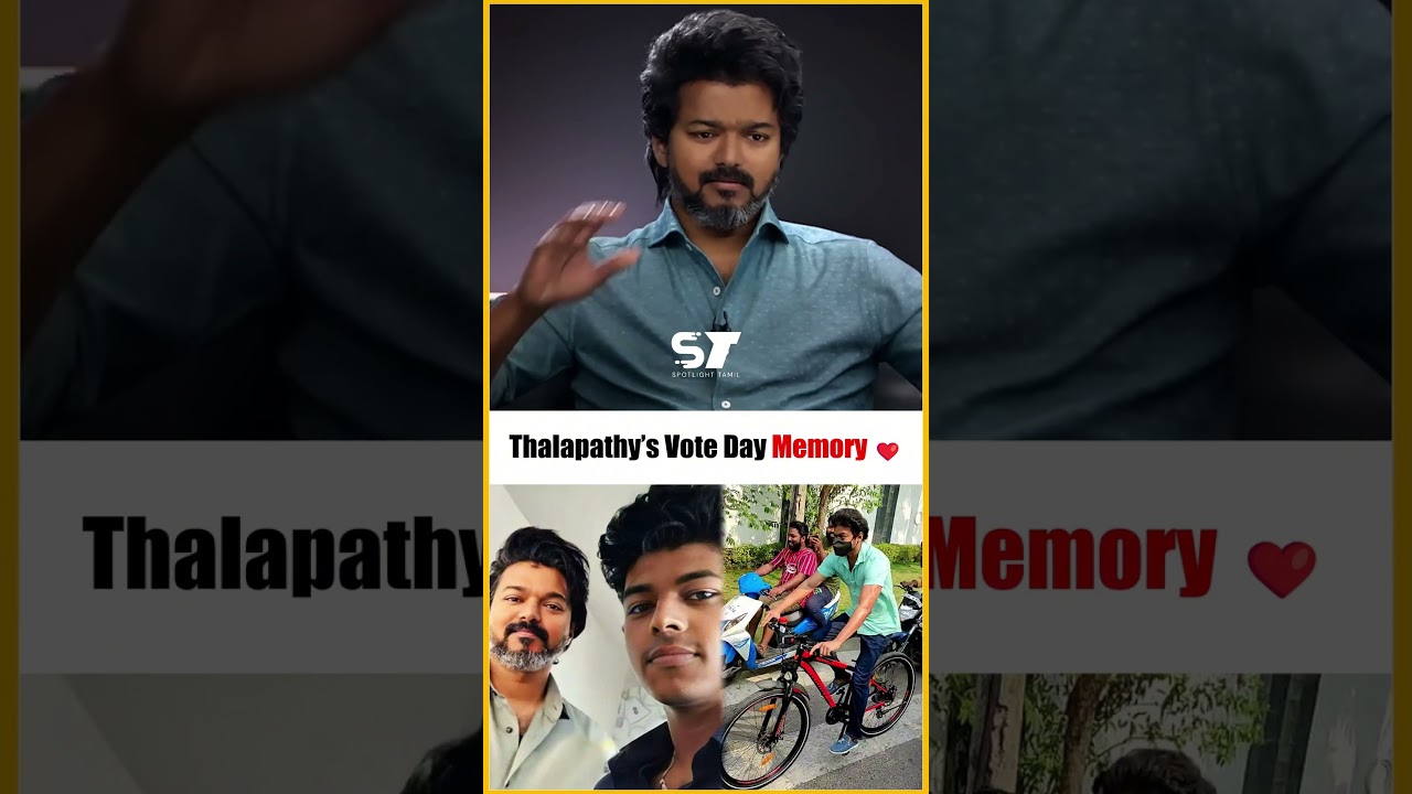 Vijay&rsquo;s Wholesome Vote Day Story ❤️