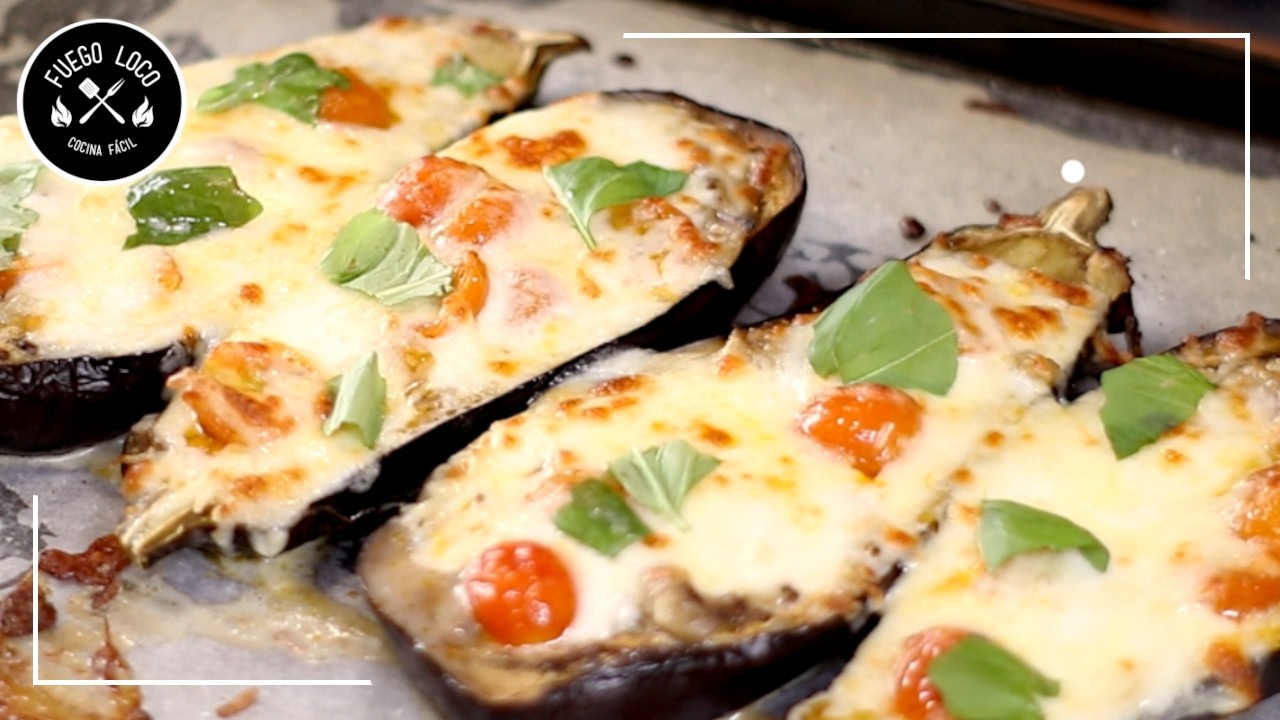 🍆BERENJENAS Rellenas al estilo SICILIANO 🍅 Una receta F&aacute;cil y R&aacute;pida que te va a ENCANTAR!