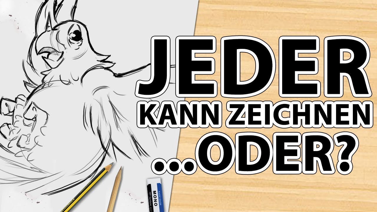 Kann WIRKLICH JEDER zeichnen lernen? [Artist's Opinion #42]