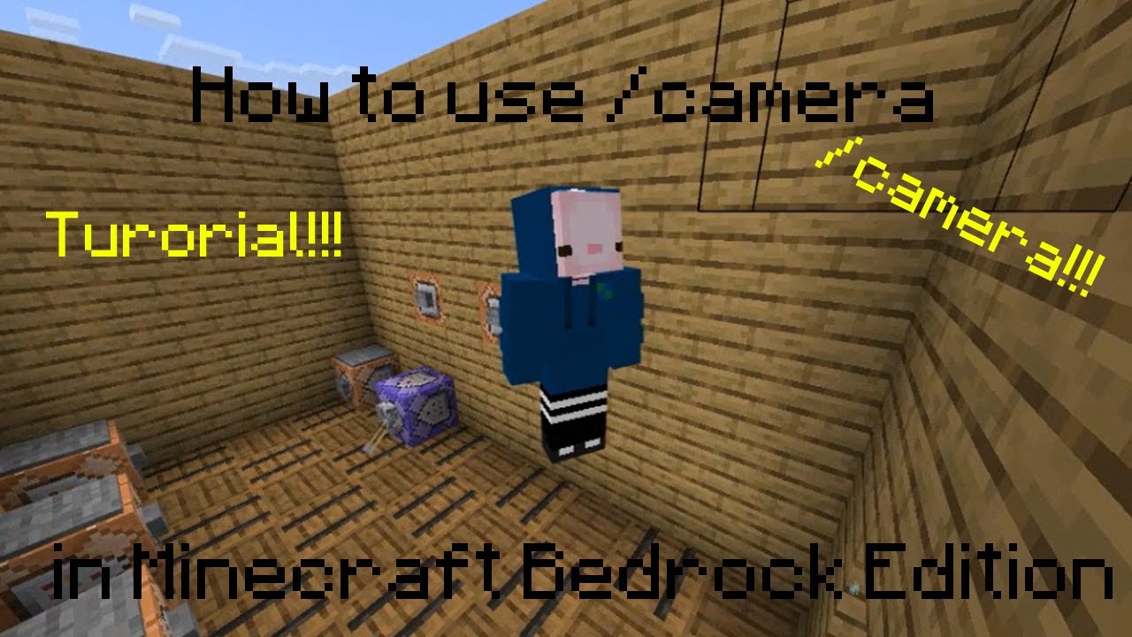 Как использовать команду /camera в Minecraft Bedrock | Учебное пособие