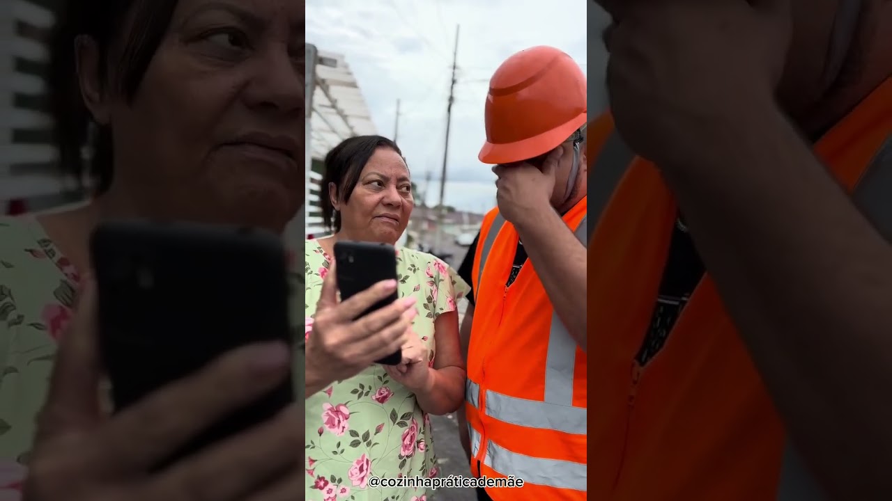 Esperava o marido sair pra trabalhar pra se encontrar com o vizinho!