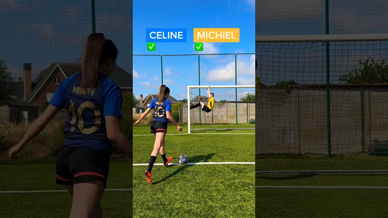THROUGH THE HOLE CHALLENGE 😱⚽️