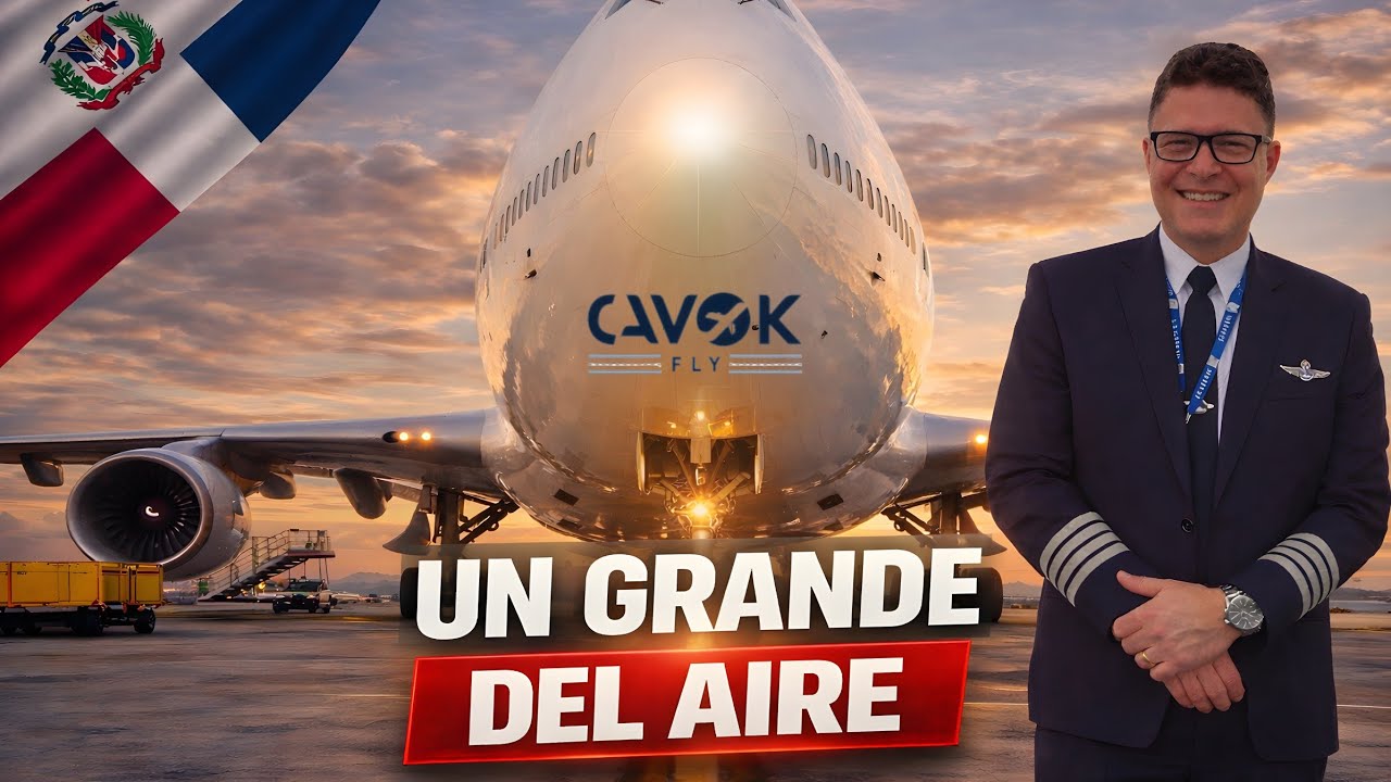 UN DOMINICANO AL MANDO DEL SEGUNDO AVION MAS GRANDE DEL MUNDO
