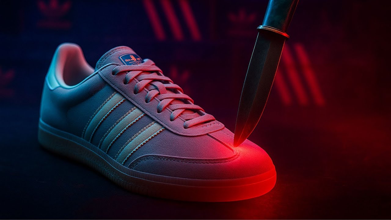 Cutting Adidas Samba in Half to Test the Quality 🔪
