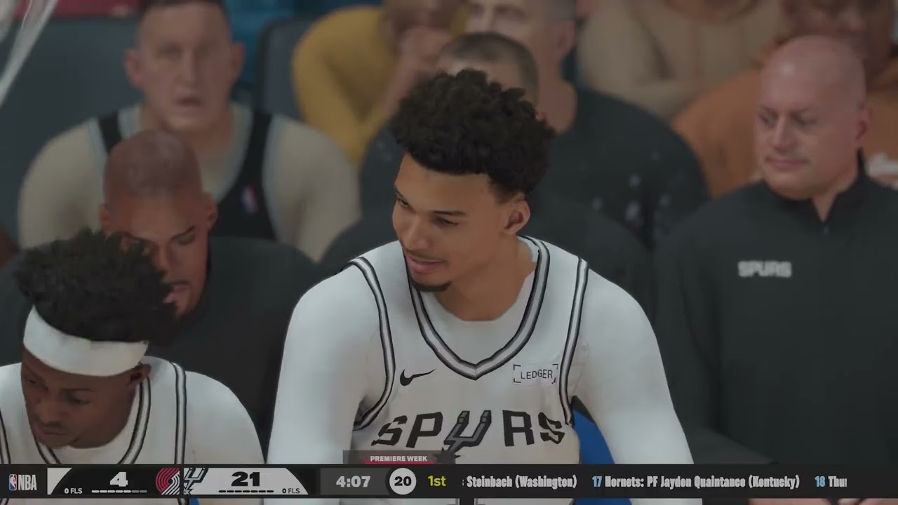 Blazers @ Spurs Oct 22 2026
