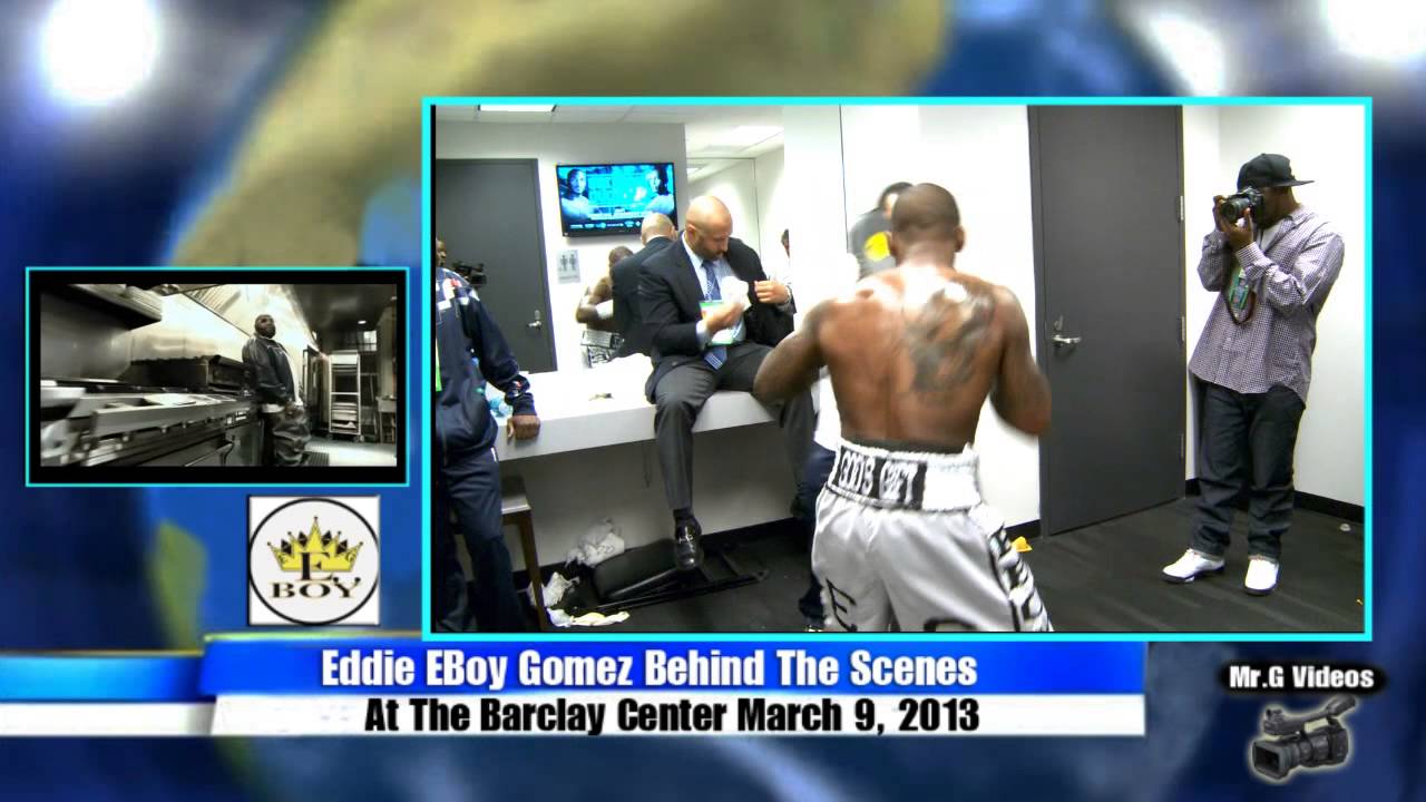Behind The Scenes At The Barclay Center With Eddie EBoy Gomez
