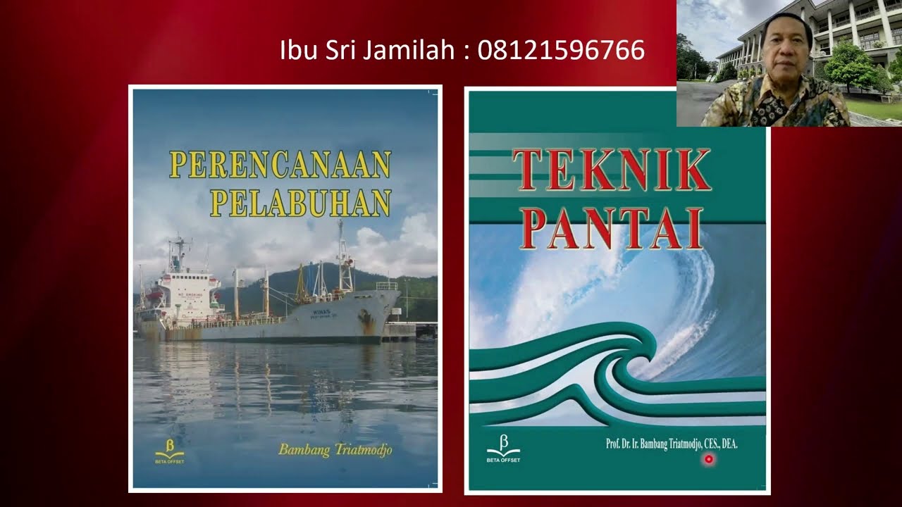 TEORI GELOMBANG &ndash; 2 : Cepat Rambat & Panjang Gelombang &ndash; Prof. Dr. Ir. Bambang Triatmodjo, DEA