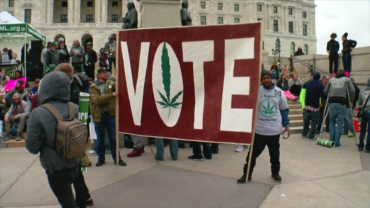 Recreational Pot Supporters Gather At Capitol For '420' Rally