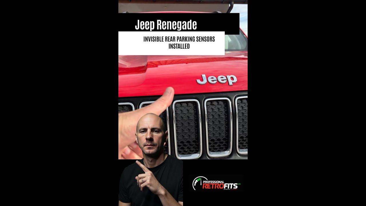 Invisible Rear Parking Sensors Installed Jeep Renegade