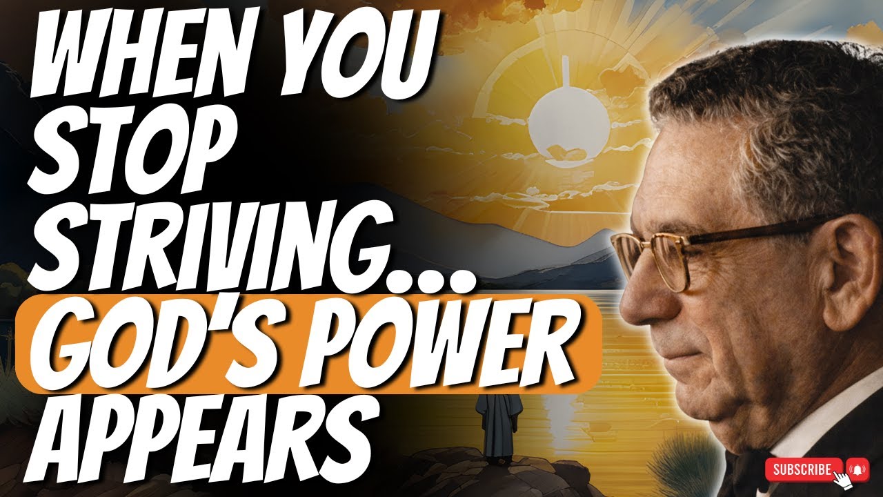 STOP Striving: Joel S. Goldsmith on SILENCE, SURRENDER & the ONE POWER Revealed
