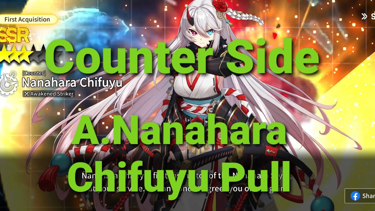 Hunting for Awakened Nanahara Chifuyu in Counter Side*