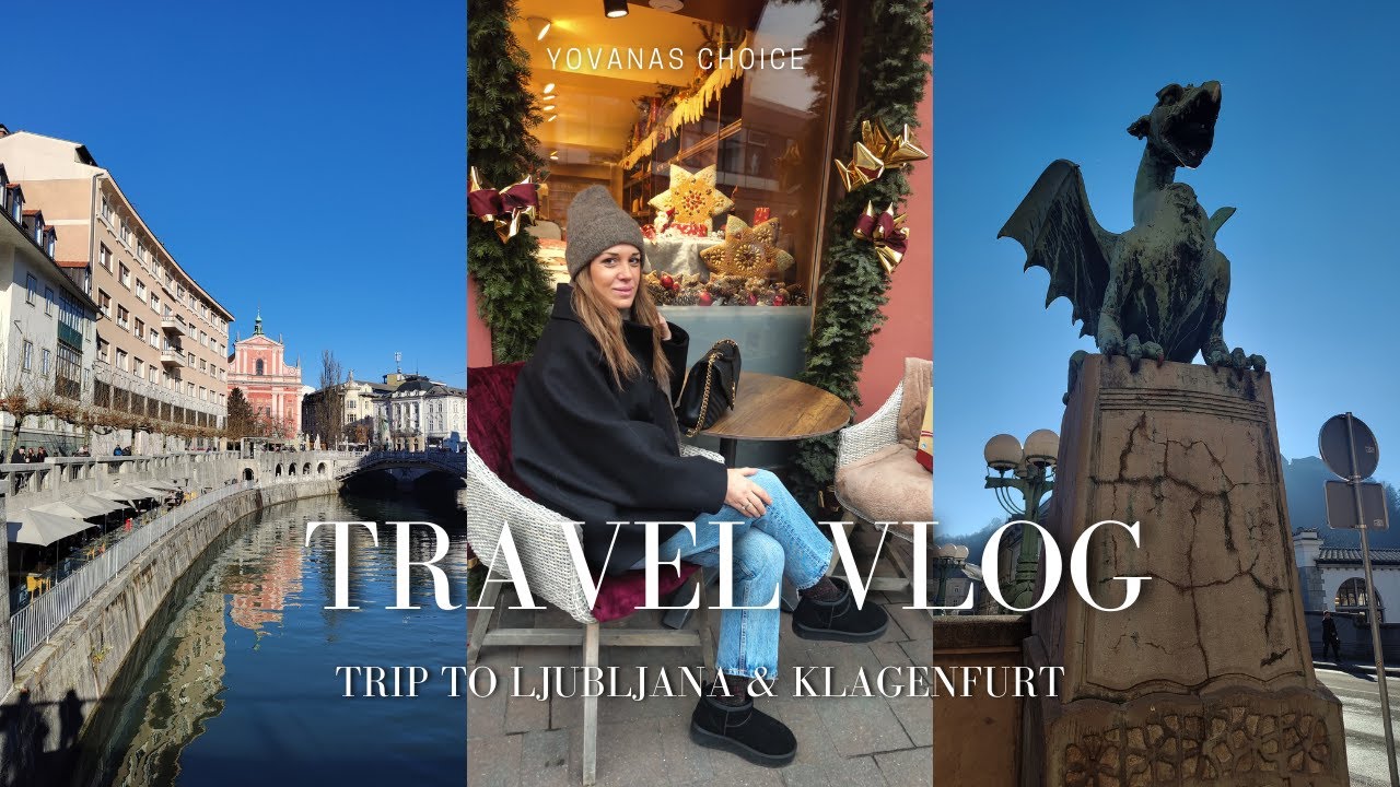 TRAVEL VLOG LJUBLJANA ADVENT, jeli samo puno slatkisa, shoping u Cos-u, advent | Jovana Zistakis