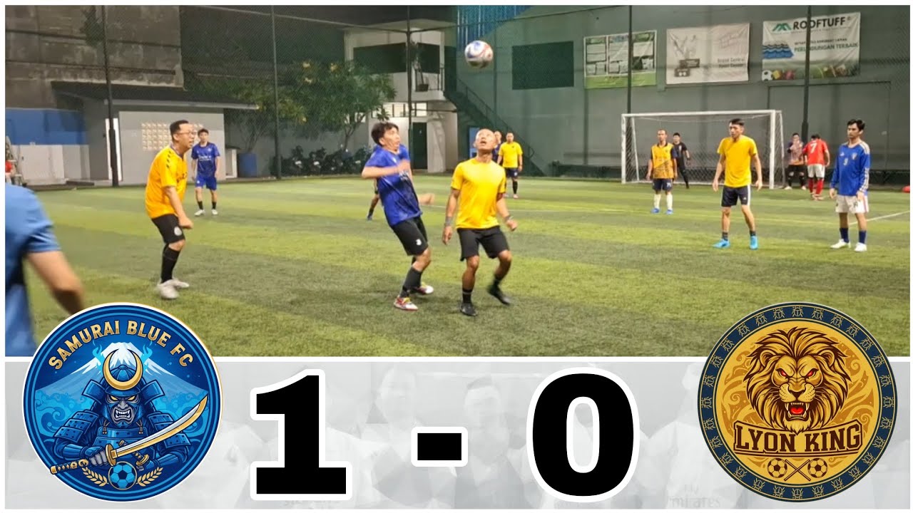 Game 4: SAMURAI BLUE 1 - 0 LYON KING 1️⃣ (Brotherhood Mini Soccer 27 February 2026)
