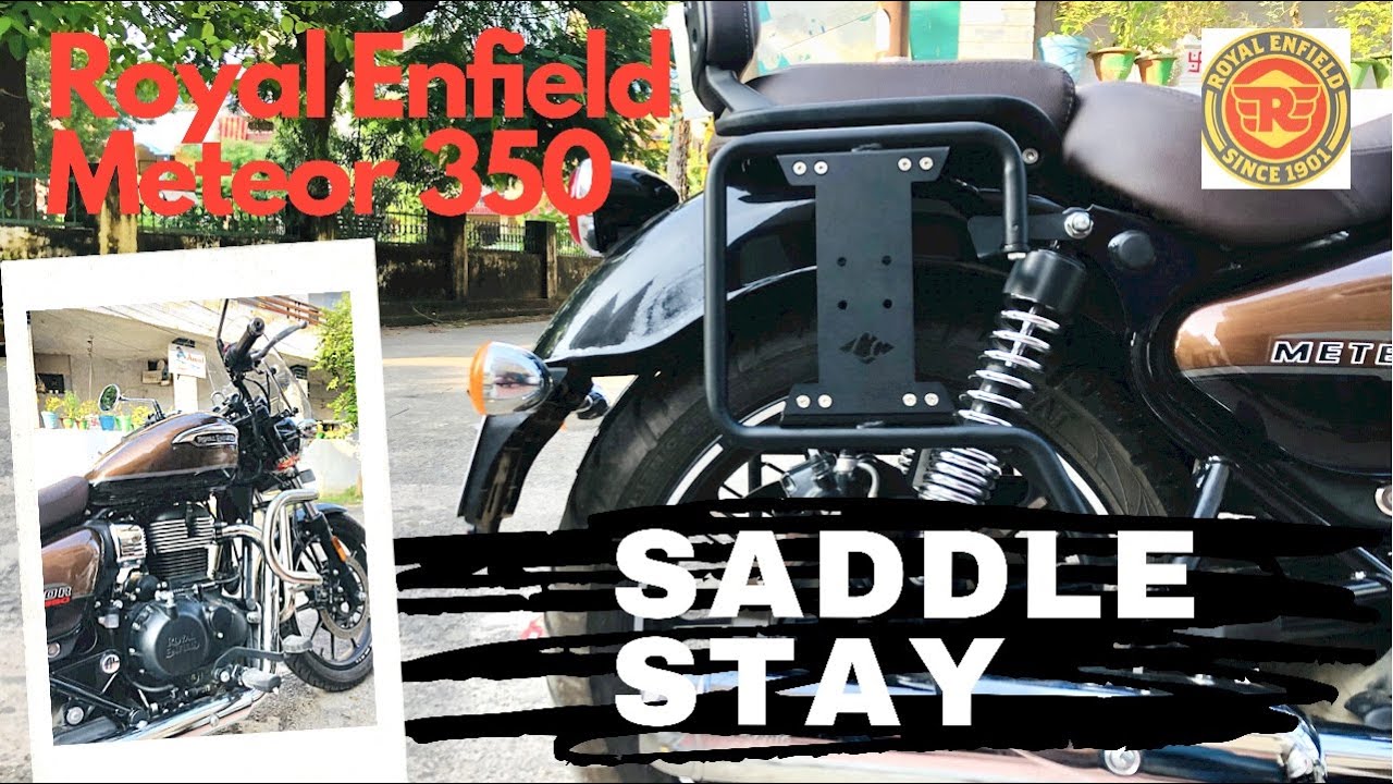 Royal Enfield Meteor 350 Saddle Stay || Legundary Aragorn Saddle Stay #Architectonwheels #saddlestay
