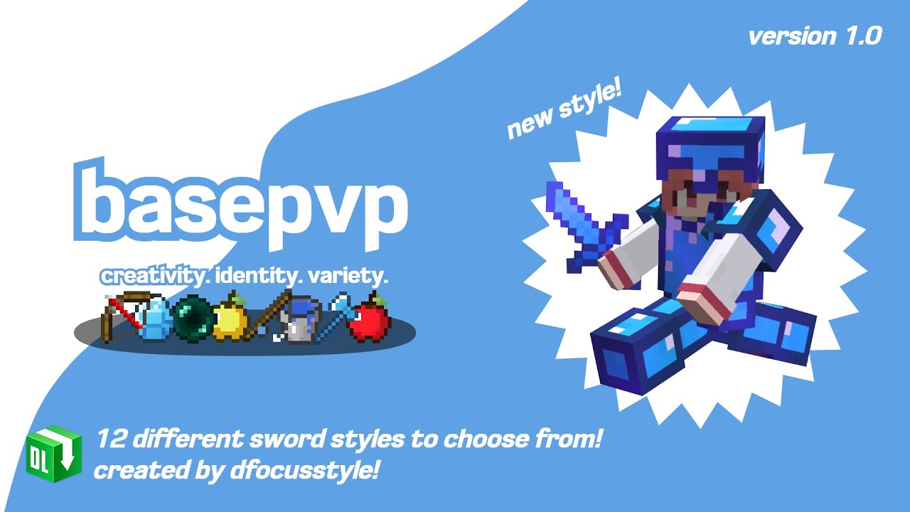 basepvp texture pack - cinematic trailer | java and bedrock