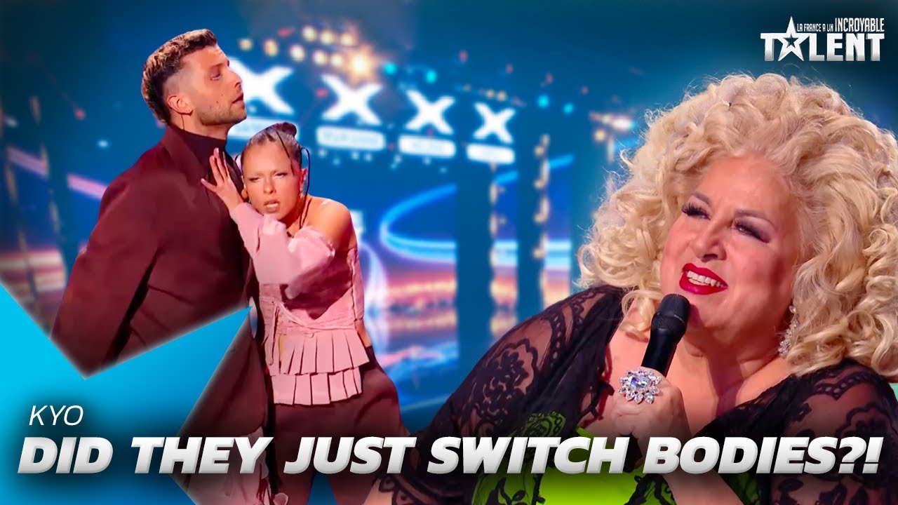 They Swap Bodies in a Mind-Bending Synchronized Dance! | KYO | France’s Got Talent