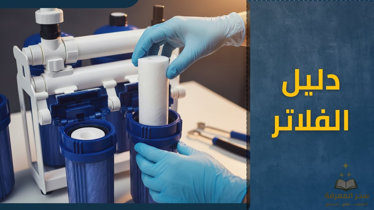 تغيير فلاتر نقي: دليل مصور بالتفصيل