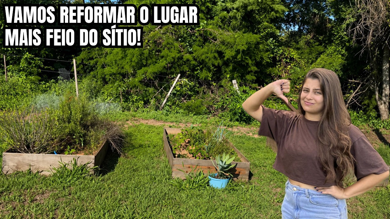 Vamos construir algo incr&iacute;vel no lugar mais feio do s&iacute;tio isolado