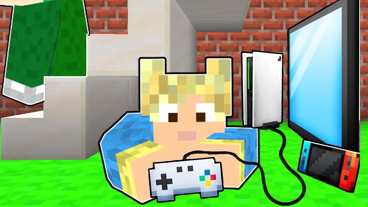 Mit Hemmelige Gaming Rum i Emils Base!! - Dansk Minecraft