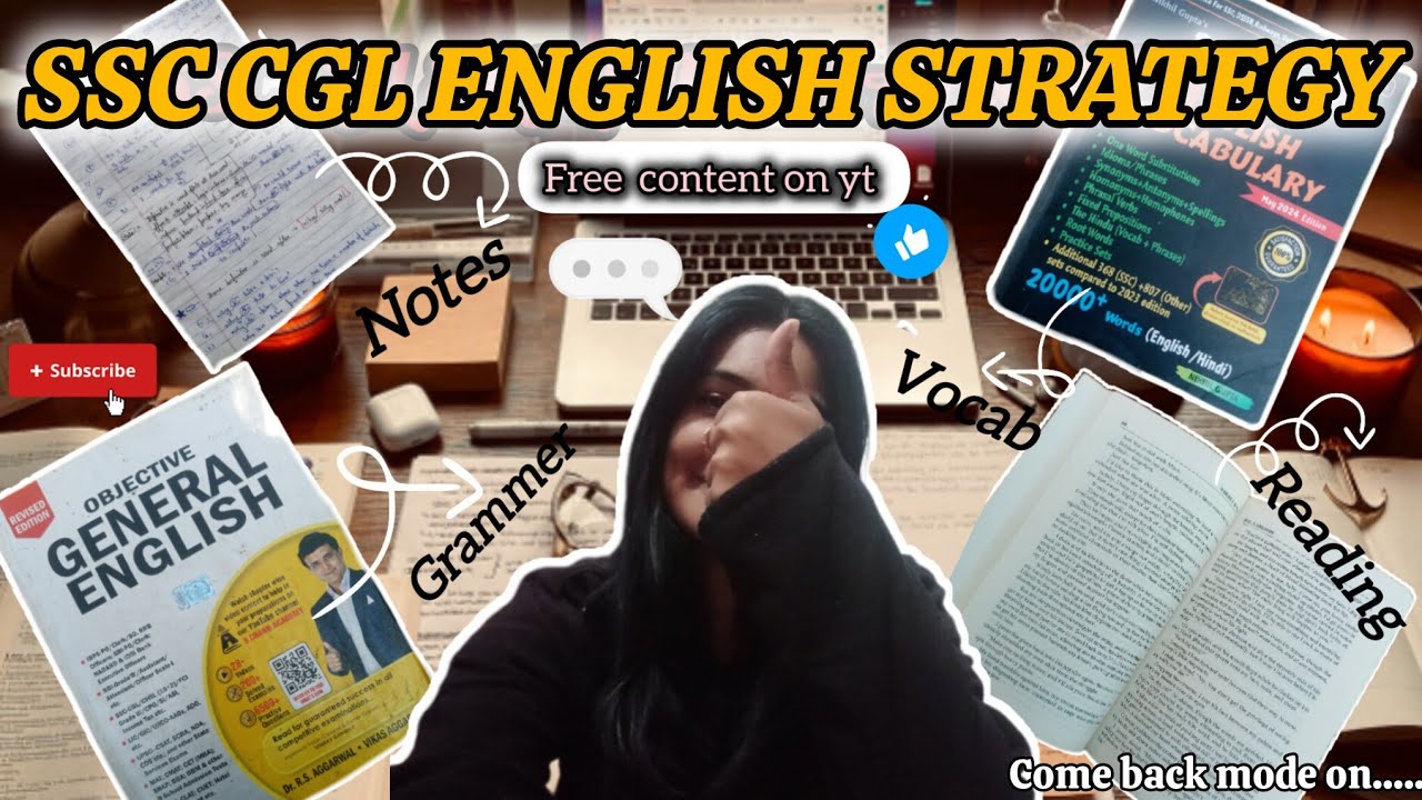 SSC CGL English Preparation 2026 | Full Strategy for Beginners | Best Booklist + Study Plan #ssccgl 